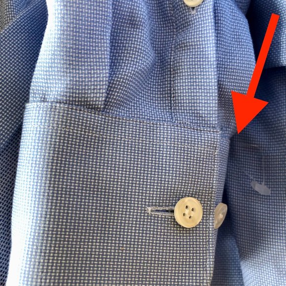 Brand new Tiger of Sweden men's blue button-down dress shirt - Picture 12 of 12